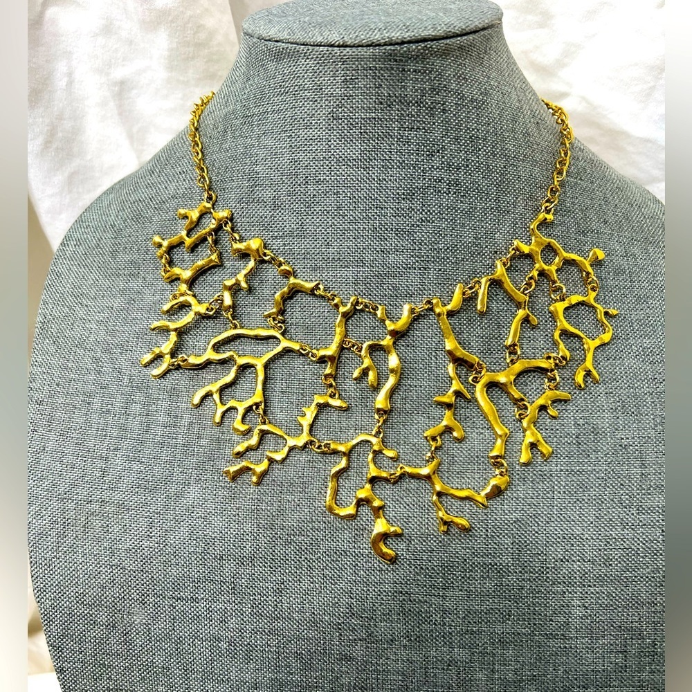 Fashion Jewelry Ladys Choker Style 14kt. Gold Plated Necklace. Amazingly☑️